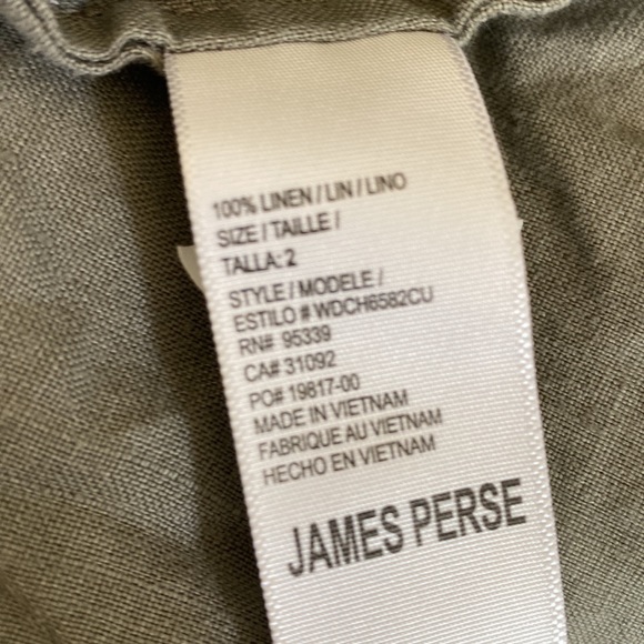 James Perse linen button up dress - Picture 5 of 5